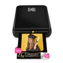KODAK Step Instant Smartphone Photo Printer, Portable Mini Color Wireless Mobile Printer, Zink 2x3” (5.1x7.5 cm) Sticky-Back Photos, Bluetooth Compatible with iOS & Android Devices, Editing App, Black - 1