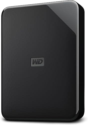 WD 4TB Elements AE Portable External Hard Drive, SuperSpeed USB 3.2 Gen 1/USB 3.0, Plug-and-Play, Formatted for Windows, Black