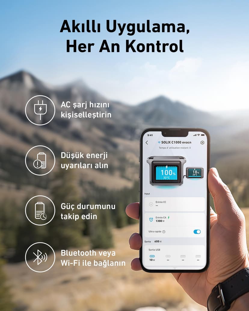 Anker SOLIX C1000 Estación de Energía Portátil 1056Wh 1800W - 2