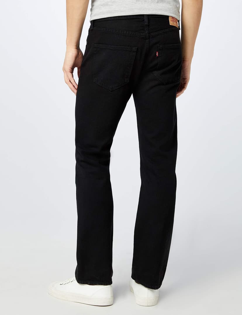 Levi's Men's 501 Original Fit Jeans, Stonewashed Black, 30W / 34L - 4