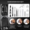 221 Pieces 3D Printer Accessory Kit, 3D Printer Accessories Bring Tool Box Includes Deburring Tool, Suitable for 3D Printing Disassembly, Cleaning and Precision Machining of Tool Boxes - 2