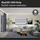 Paulmann MaxLED 71249 Bande 1000 LED Blanc Neutre Bande Individuelle 2,5m 18W 1100lm/m 128 LEDs/m 4000K - 3