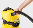 Kärcher WD 4 V-20/5/22 Heavy Duty Vacuum Cleaner WD 4 V-20/5/22 Super Absorbent Energy Efficient Wet/Dry Vacuum Cleaner with 20L Plastic Container, Plan Filter, 5 m Cable and 2.2 m Suction Hose - 3