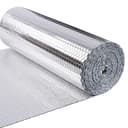 VOUNOT® Insulation Roll Radiator Foil 10m x 60cm x 3mm, Double Aluminum Bubble Heat Thermal Reflector Panels - 1