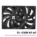 Thermalright Rmikaly BS-125 125x110x154mm CPU Cooler with 120mm Fan, Intel LGA1700/1150/1151/1155/1156/1200 & AMD AM4/AM5 Compatibility - 7