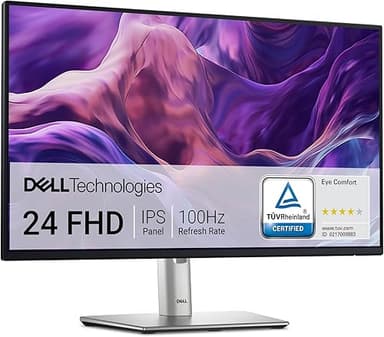 Dell P2425H 24 Inch Full HD (1920x1080) Monitor, 100Hz, I…