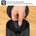 Tefal KI5338 Includeo Kettle | Capacity 1 Litre | Non-Slip Handle | Easy to Read Water Level | 360° Swivel Base | Removable Filter | Black/Copper - 8