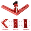 90 Degree Right Angle Positioning Clamp, Aluminum Alloy Right Angle Square Clamps 14 cm/5.5 inch Professional Woodworking Tools Carpentry Equipment for Picture Frames Cabinet Drawers - 4 Sets - 5