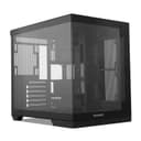 NOX XTREME PRODUCTS Hummer Astra NEO Black - Semitower ATX | M-ATX | ITX, Panoramic Glass without Frame, Space for 9 Fans, Graphics Cards up to 400 mm, USB-C and USB 3.0, Black - 1