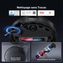 roborock Saros 10R Set Vacuum Robot with Mop Function and Interchangeable Mop, 22,000 Pa HyperForce Suction, 8cm Ultra Slim Design, StarSight System 2.0, Zero-Tangle System (With 2 Mopps) - 4
