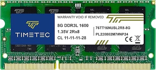 Timetec 8GB DDR3L / DDR3 1600MHz (DDR3L-1600) PC3L-12800 …
