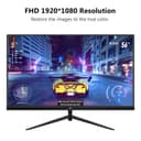 Z-Edge 24.5 Inch Gaming Monitor 300Hz (DP) 240Hz (HDMI) 1ms MPRT Full HD LED Monitor, 300cd/m² Brightness, 16:9 IPS Panel, FreeSync, HDR10, HDMI & DisplayPort, VESA Mountable - Black - 7