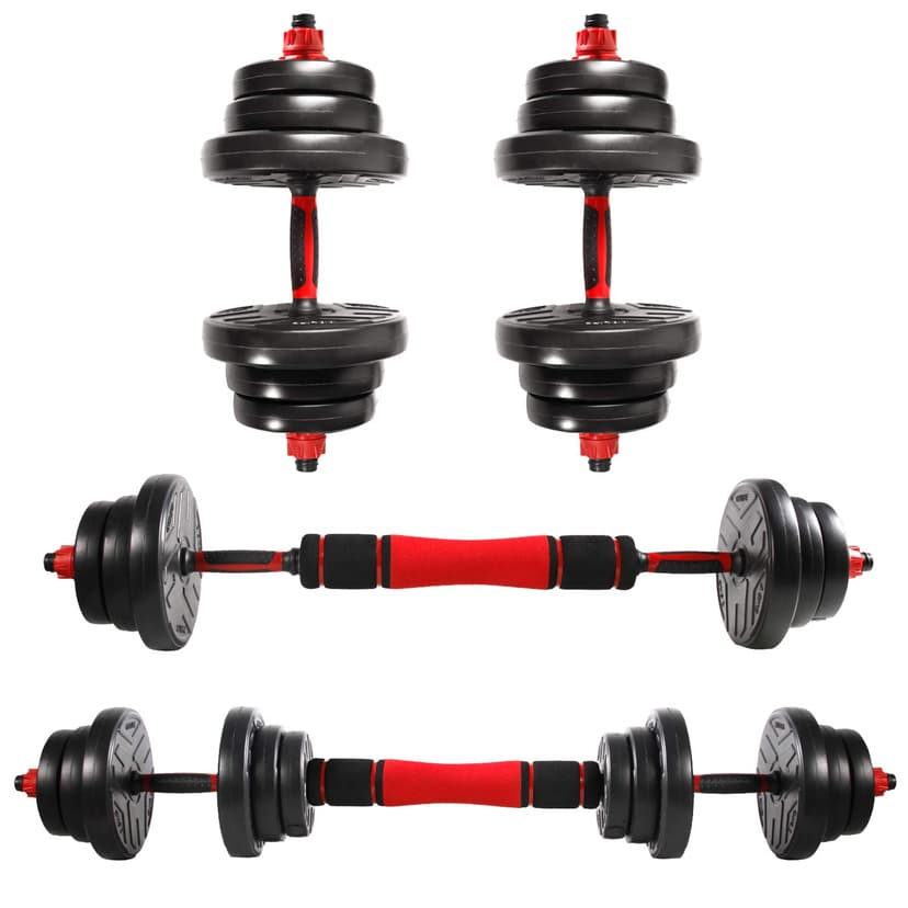 CCLIFE Haltère réglable, Haltères Musculation 20/25/30/40KG pour Adaptés au Fitness à Domicile et à la Musculation-ZERRO - 1