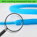 Oval Shoelace, 7mm Diameter Sports shoes and running shoes Replacements Shoe Laces for Athletic Trainer Shoe - 3