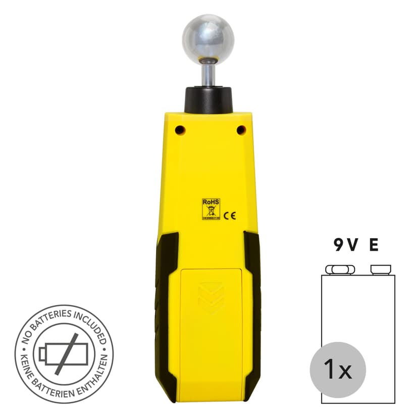 TROTEC BM31 Moisture Meter - For Wall, Wood, Screed - Measuring Range 0-100 Digits, Humidity Indicator, Automatic Shut-Off - 5