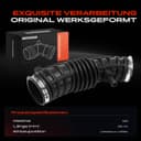 Frankberg Air Intake Hose Petrol Compatible with Aveo/Kalos Hatchback T250 T255 1.2L 1.4L 2006-2024 Kalos Saloon KLAS 1.4L 2002-2004 Replace# 96536712 - 4