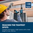 Bosch Professional 18V System Cordless Drill Driver GSR 18V-65 (Brushless Motor, Head Length 166, incl. L-BOXX) - 3