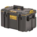 Heavy-duty toolbox with IP65 seal, 50kg load, auto-latching, removable tray, and tracker-ready design—ideal for secure, stackable jobsite tool storage. - 1