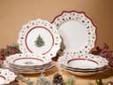 Villeroy & Boch, Multi, Set of Plates, 12 Pieces, White/Colourful - 2