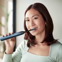 Philips Sonicare DiamondClean 9000 Series Electric Toothbrush, Sonic Toothbrush, Cleaner Teeth and Oral Care, Blue, with 4 x C3 Premium Plaque Defense Brush Heads (Model HX9911/89), 5 Piece Set - 3