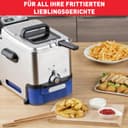 Tefal Oleo Clean Friteuse semi-professionnelle 3,5 L, 2300 W, Jusqu'à 6 pers, Filtration automatique de l'huile, Minuteur digital, Hublot de contrôle, Thermostat, Boite de stockage d'huile FR804015 - 3