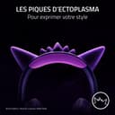 Razer Kraken Kitty V2 - Édition Gengar Pokémon - Casque USB - Pointes Gengar - Éclairage réactif au Stream - Microphone cardioïde HyperClear - Haut-parleurs Triforce 40mm - Son Surround | Violet - 2