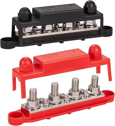 Spurtar Bloc de Distribution Bornier 12V 24V 48V DC 250A …