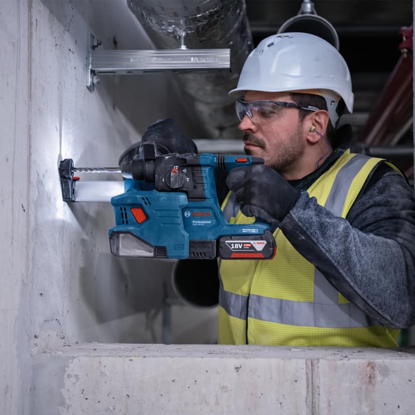 Bosch Professional Combo-kit GSB 18V-45 Plus GBH 18V-22 (with 2 Batteries 4.0 Ah, Charger GAL 18V-40, in Tool Bag) - 3