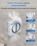 ECOVACS W2 PRO OMNI Robot Lavavetri con Stazione Multifunzione, Ricarica Durante il Funzionamento, Triplo Ugello Spruzzatore d'acqua, Protezione a 12 Livelli, Pianificazione del Percorso WIN-SLAM 4.0 - 8