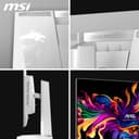 MSI MAG 272QPW QD-OLED X28 27" QHD QD-OLED 280Hz 0.03ms Gaming Monitor - White - 5