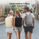 Ryanair – Sac de voyage à 12 poches sous le siège avec poche séparée pour chaussures pour homme et femme, 20 l (40 x 20 x 25 cm), Noir , 40x20x25, Sac à dos de voyage à main - 8