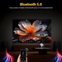 Videoprojecteur 4K Upgraded, Mini Projecteur Video Android 11 WiFi 6 BT 5.4 avec Haut-Parleur, Retroprojecteur Portable 1080P Auto Keystone 220° Rotation Compatibile avec HDMI/TV Stick/USB/PS5 - 6