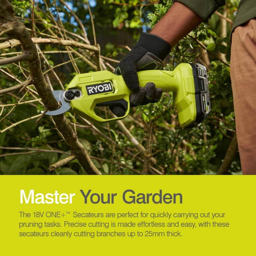Ryobi RY18SCA-0 18V ONE+ Cordless Secateurs (Bare Tool) - 5