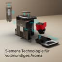 Coffee machine EQ500 classic claver lacquer black, black, water tank - 7