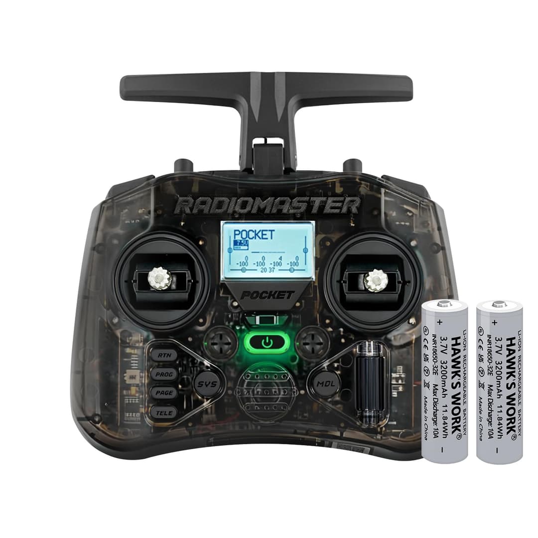 Radiomaster Pocket Hall Gimbal Transmitter, ELRS Remote C…