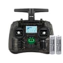 Radiomaster Pocket Hall Gimbal Transmitter, ELRS Remote Control Portable Lightweight Built in LED Light Foldable Antenna Mode 2（Charcoal） - 1