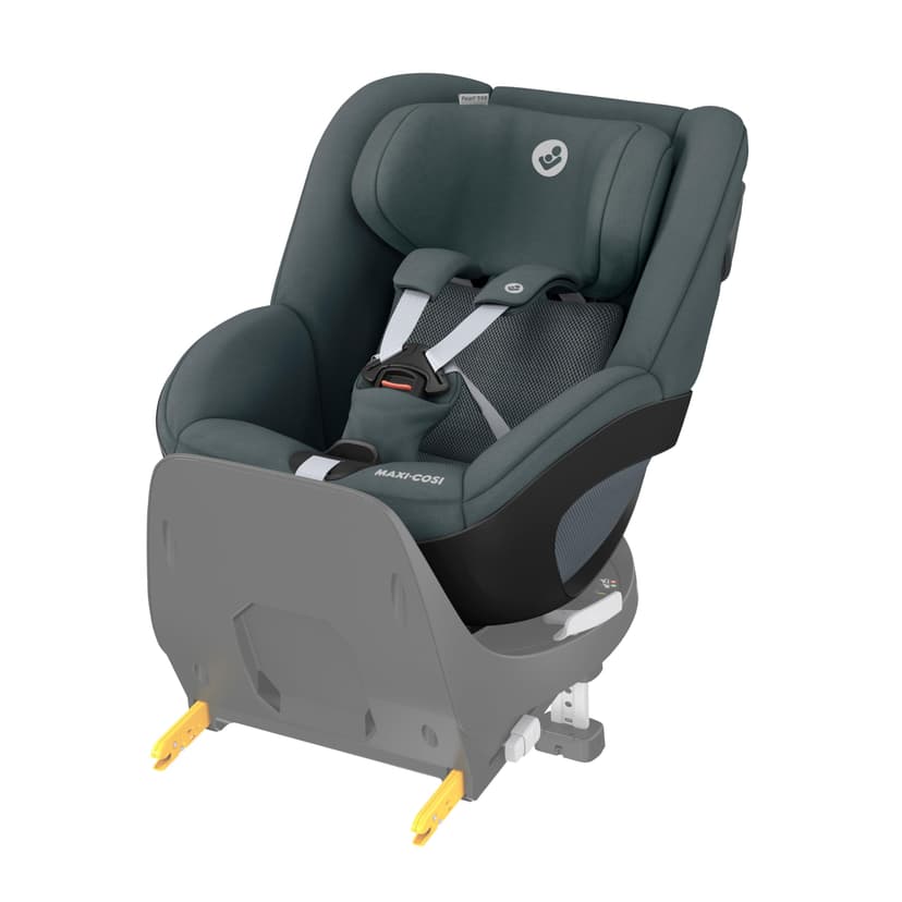 Maxi-Cosi Pearl 360 i-Size, Baby Car Seat, 3 months-4 years (61-105 cm), 360 Car Seat swivel, One-Hand Rotation, ClimaFlow, Easy-In Harness, G-CELL Side Impact Protection, Authentic Graphite - 1