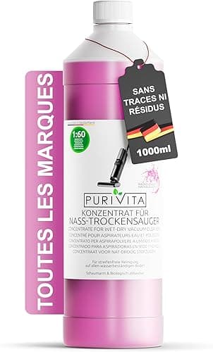PURIVITA® Détergent concentré pour aspirateur laveur [1 L…