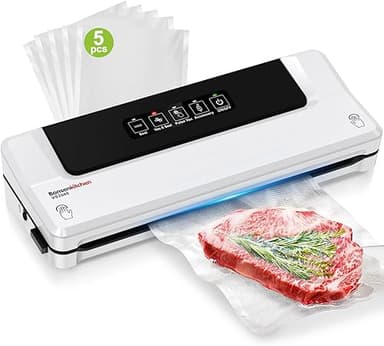 Bonsenkitchen Vacuum Sealer, Continuous High-Speed ​​Vacu…