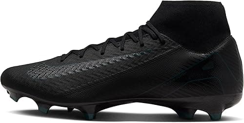 Nike Zm Superfly 10 Acad Fg/Mg Men's Football Shoe, Black/Black/Deep Jungle, 9