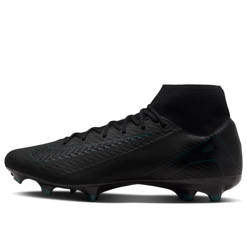 Nike Zm Superfly 10 Acad Fg/Mg Men's Football Shoe, Black/Black/Deep Jungle, 9 - 1
