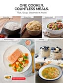 CUCKOO CR-1095 10-Cup (Uncooked) / 20-Cup (Cooked) Basic Rice Cooker and Warmer with Nonstick Inner Pot, Switch Press (White) - 5