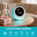iHoo Réveil pour Enfants, réveil pour Apprendre à Dormir avec Lever du Soleil et de la Lune, Son de Sommeil, lumière de Nuit et réveil Automatique pour Les Enfants et Les Jeunes - 7