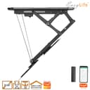 EasyLife Support TV Plafond Motorisé et pivotant, intégration Smart Home, Support VESA Jusqu’à 400x400 pour TV LCD/OLED, Moniteur, écran, Smartboard, 23–55 Pouces, 30 kg – Noir - 8