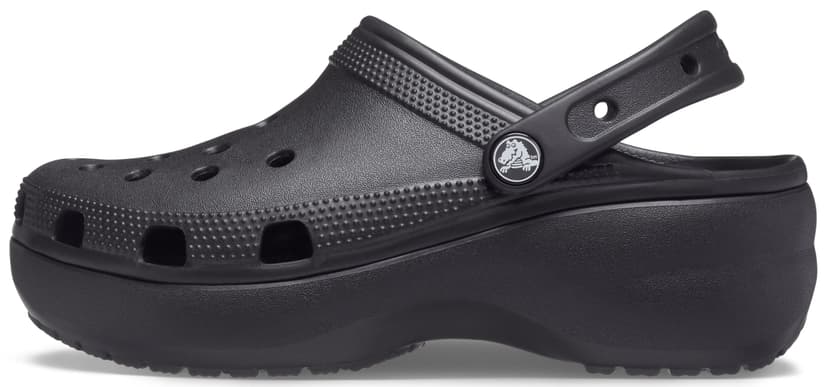 Crocs Femme Classic Platform Clog W Sabots, Black, 36/37 EU - 6