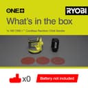RROS18-0 18V ONE+ Cordless Random Orbit Sander (Bare Tool) - 6