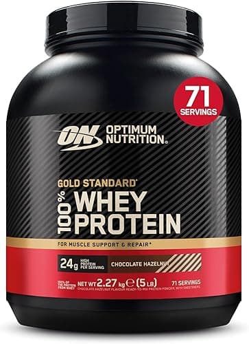 Optimum Nutrition Gold Standard 100% Whey, Protéine, Goût…