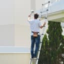 VEVOR 12.5ft Telescoping Ladder, Aluminum Lightweight Multi-Purpose Collapsible Extension, One-Touch Retraction Ladder, Heavy Duty 330LBS Max Capacity with Non-Slip Feet, for Home, Outdoor Work, Loft - 8
