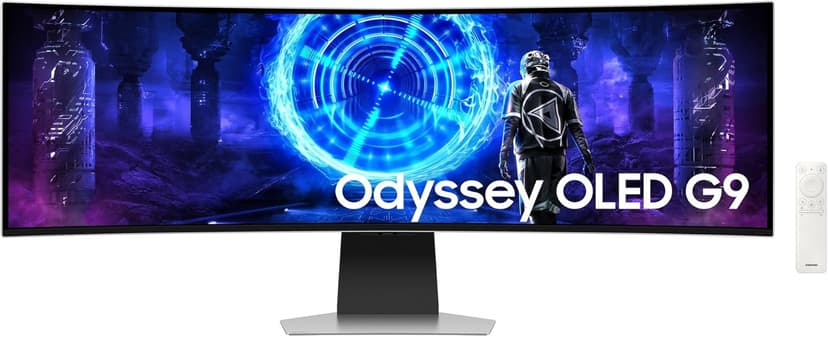 Ecran PC Gaming Samsung Odyssey G9 OLED 49" Incurvé 240 Hz DQHD, LS49DG954SUXEN - 1