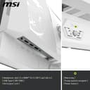MSI MAG 272QPW QD-OLED X28 27" QHD QD-OLED 280Hz 0.03ms Gaming Monitor - White - 6